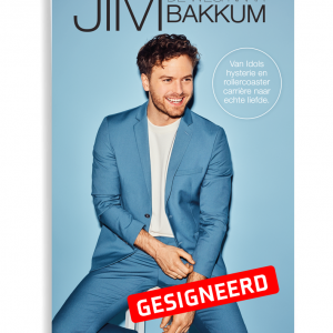 Jim Bakkum boek de weg naar Bakkum gesigneerd