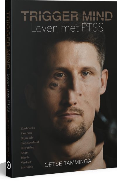 Uitgeverij Kompas boek PTSS Trigger Mind Oetse Tamminga